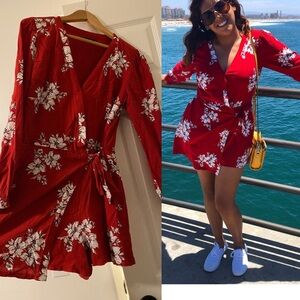 A&F Floral Romper